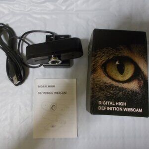 High Definition Digital Webcam NOT USED USB2.0 Interface Avi Video Format